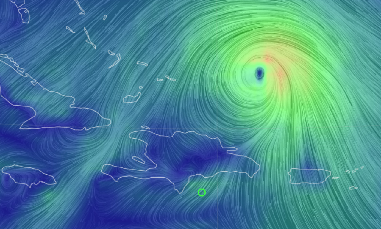 Hurricane Ernesto moves away over the North Atlantic waters; rains continue tonight