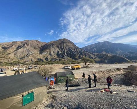 Illegal mining of minerals at the headwaters of the Pilcomayo River is halted