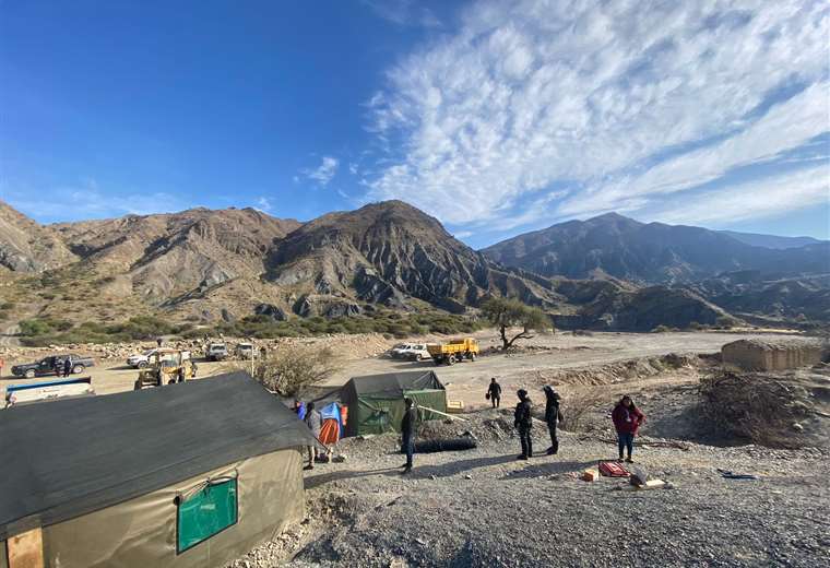 Illegal mining of minerals at the headwaters of the Pilcomayo River is halted