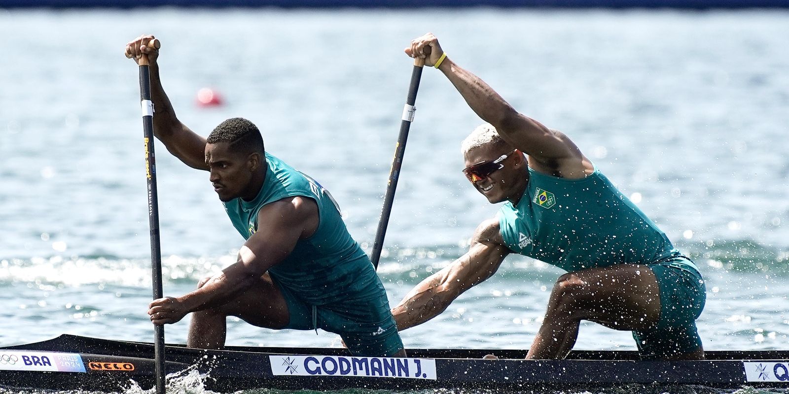 Isaquias and Jacky secure their place in the canoe sprint semi-finals in Paris