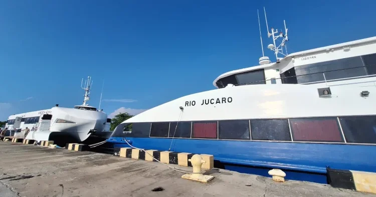 transporte, isla de la juventud, cuba, ferry