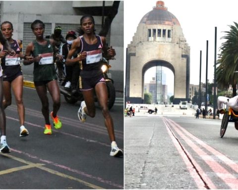 Kenyans conquer the Mexico City Marathon; Mexicans in wheelchairs triumph