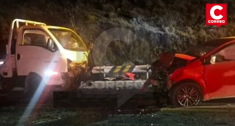 La Oroya: Five injured in crash on the Central Highway