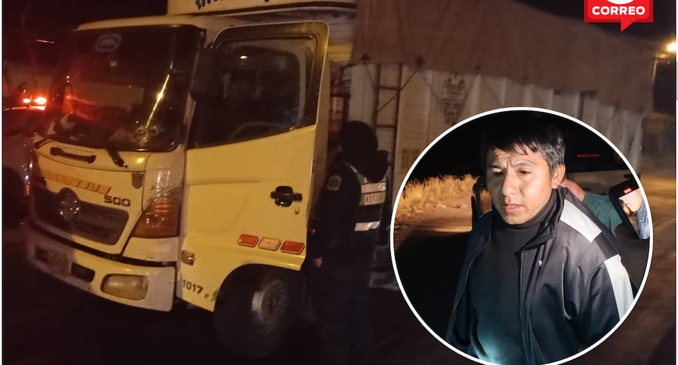 La Oroya: Six were going to steal cargo, but a minor took the truck to avoid the robbery