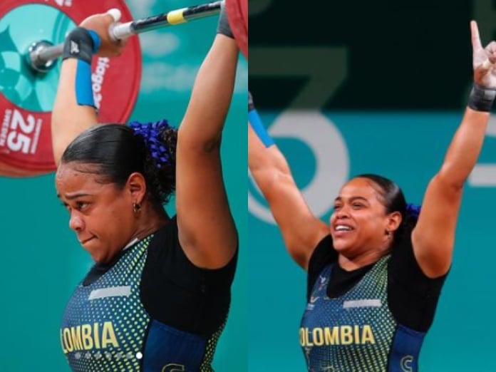 Mari Leivis Sánchez la pesista colombiana que busca una medalla en JJOO de París