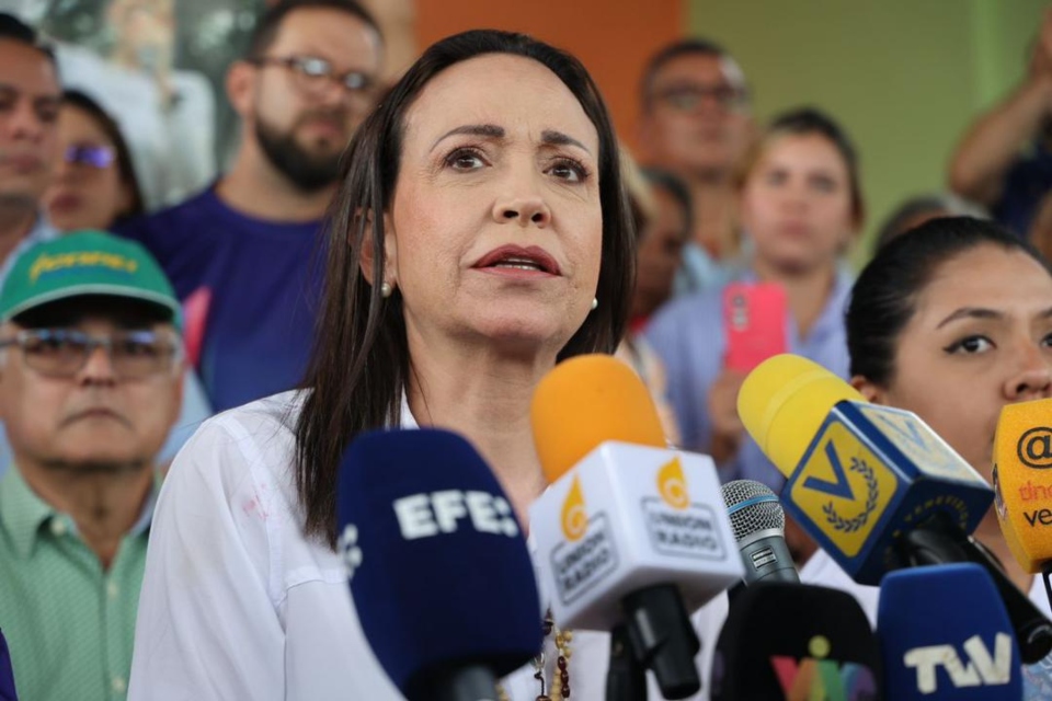 Maria Corina Machado: Venezuelans are in a situation where they fear for their lives