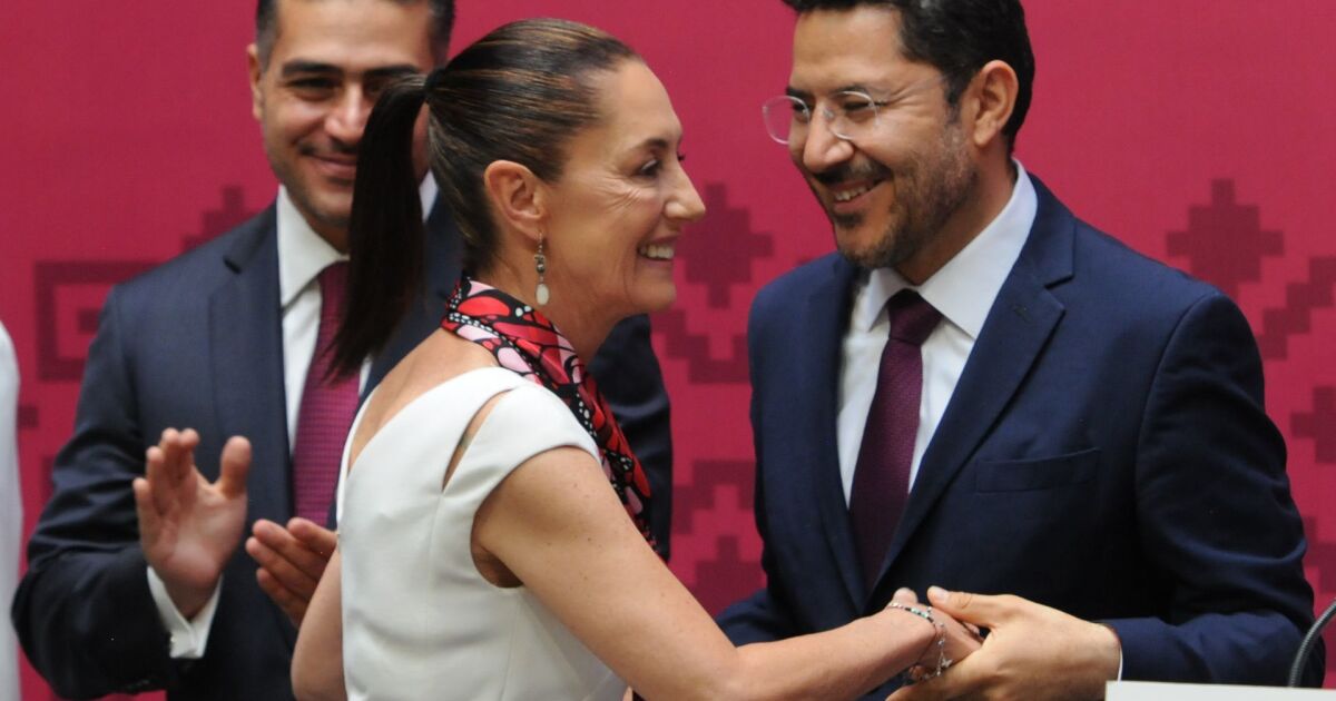 Martí Batres will join Claudia Sheinbaum's Cabinet