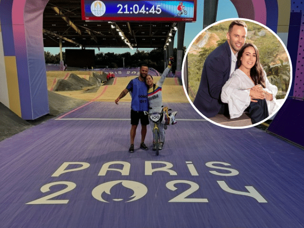 Meet Vincent Pelluard, Mariana Pajón's husband who was unable to participate in the Paris 2024 Olympic Games