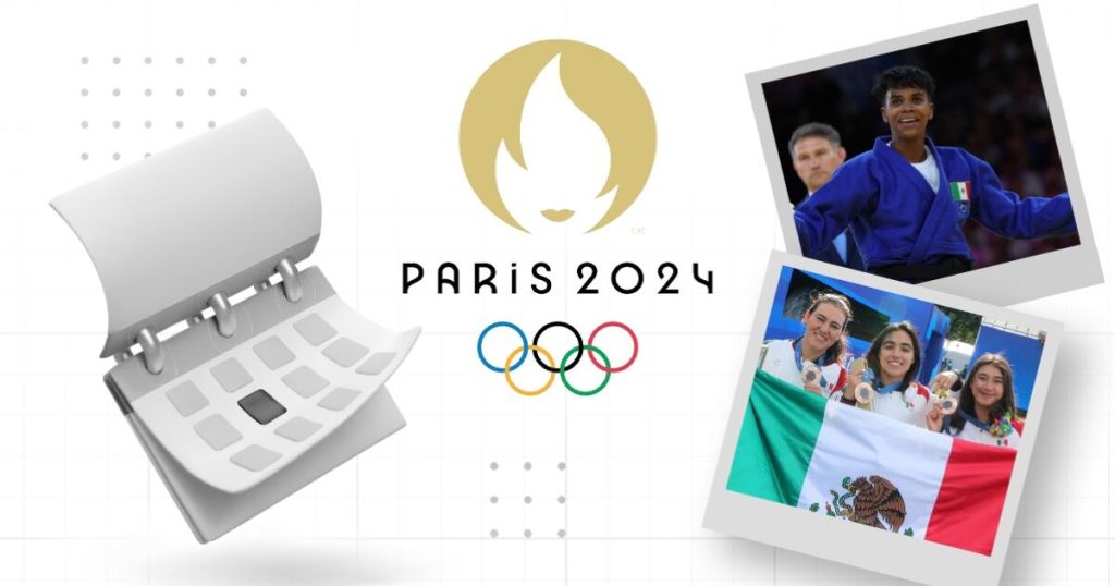 Mexicans at the Olympic Games: the competition agenda in Paris 2024