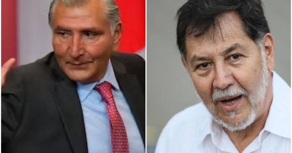 Morena confirms Adán Augusto as coordinator; Noroña, president of the Senate