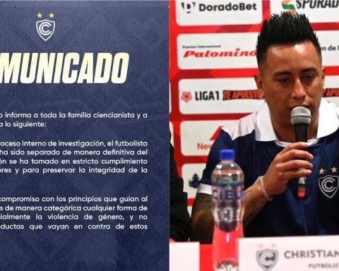 No more! Christian Cueva was separated from Cienciano after Pamela López's complaint (PHOTOS)