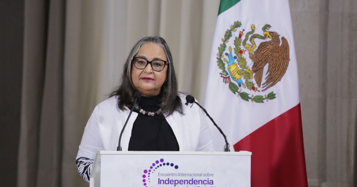 Norma Piña calls for maintaining the independence of the Judiciary