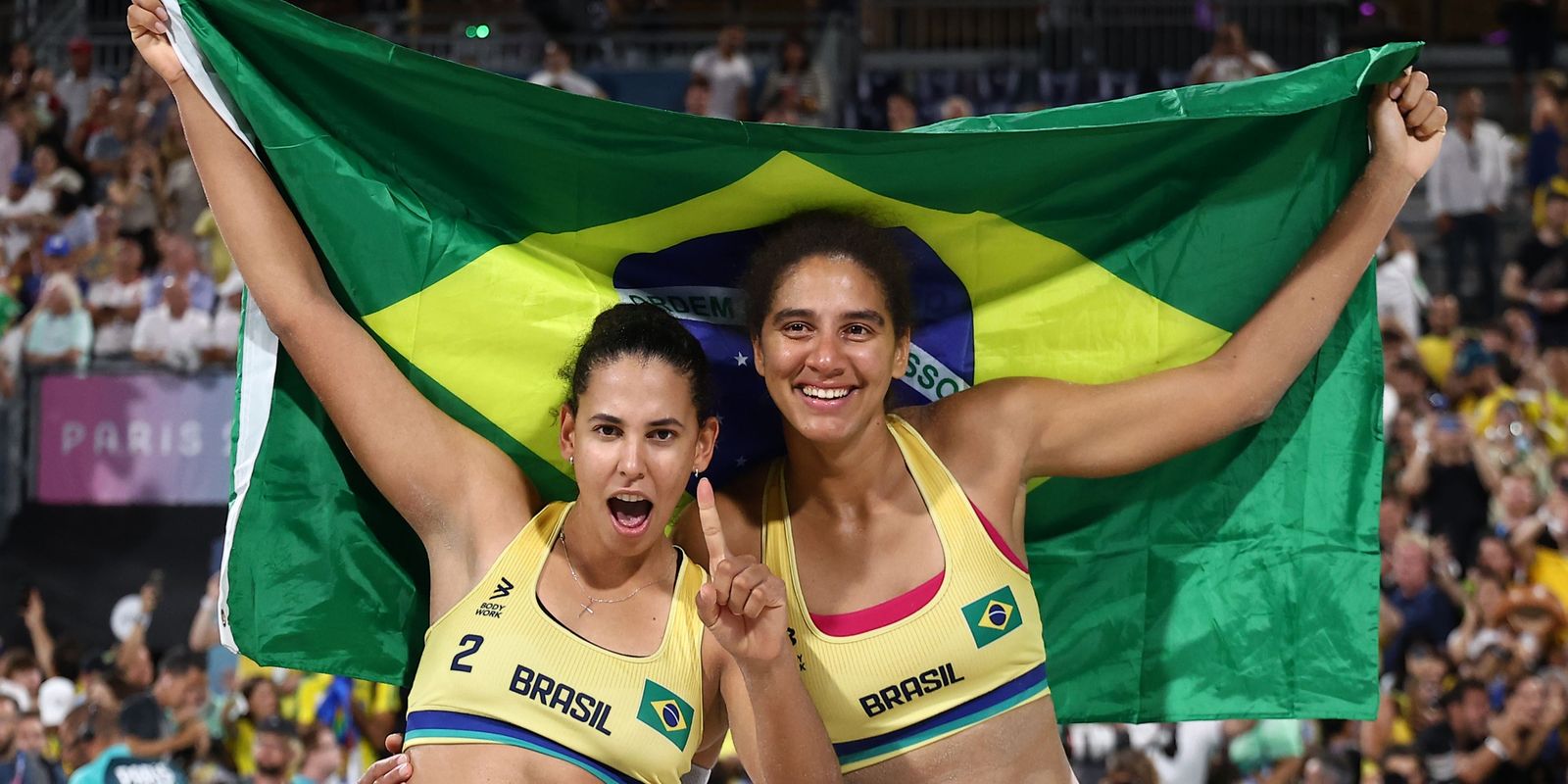 Paris: Duda and Ana Patrícia will carry the Brazilian flag at the closing ceremony