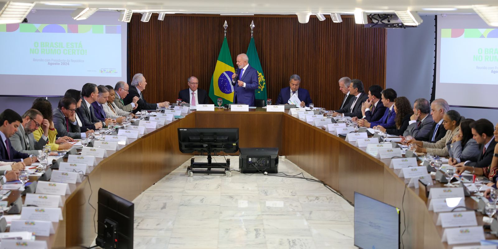 President Lula expresses optimism about the country's current situation