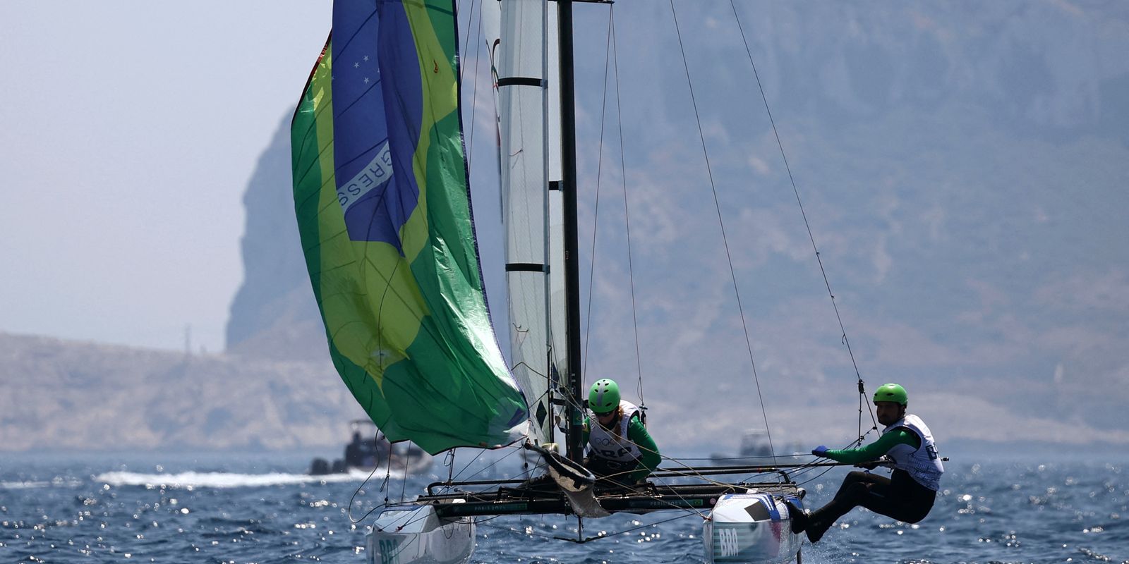 Sailing: Brazil is guaranteed in the medal races of the Nacra and 470 classes