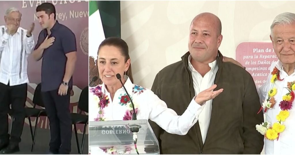 Samuel García and Enrique Alfaro are booed; AMLO and Sheinbaum intervene