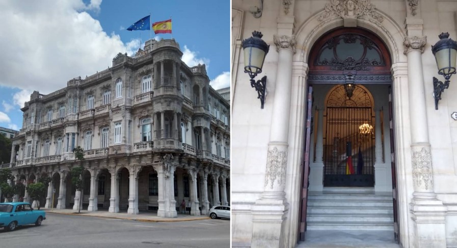 Palacio Velasco-Sarrá, embajada de España, La Habana