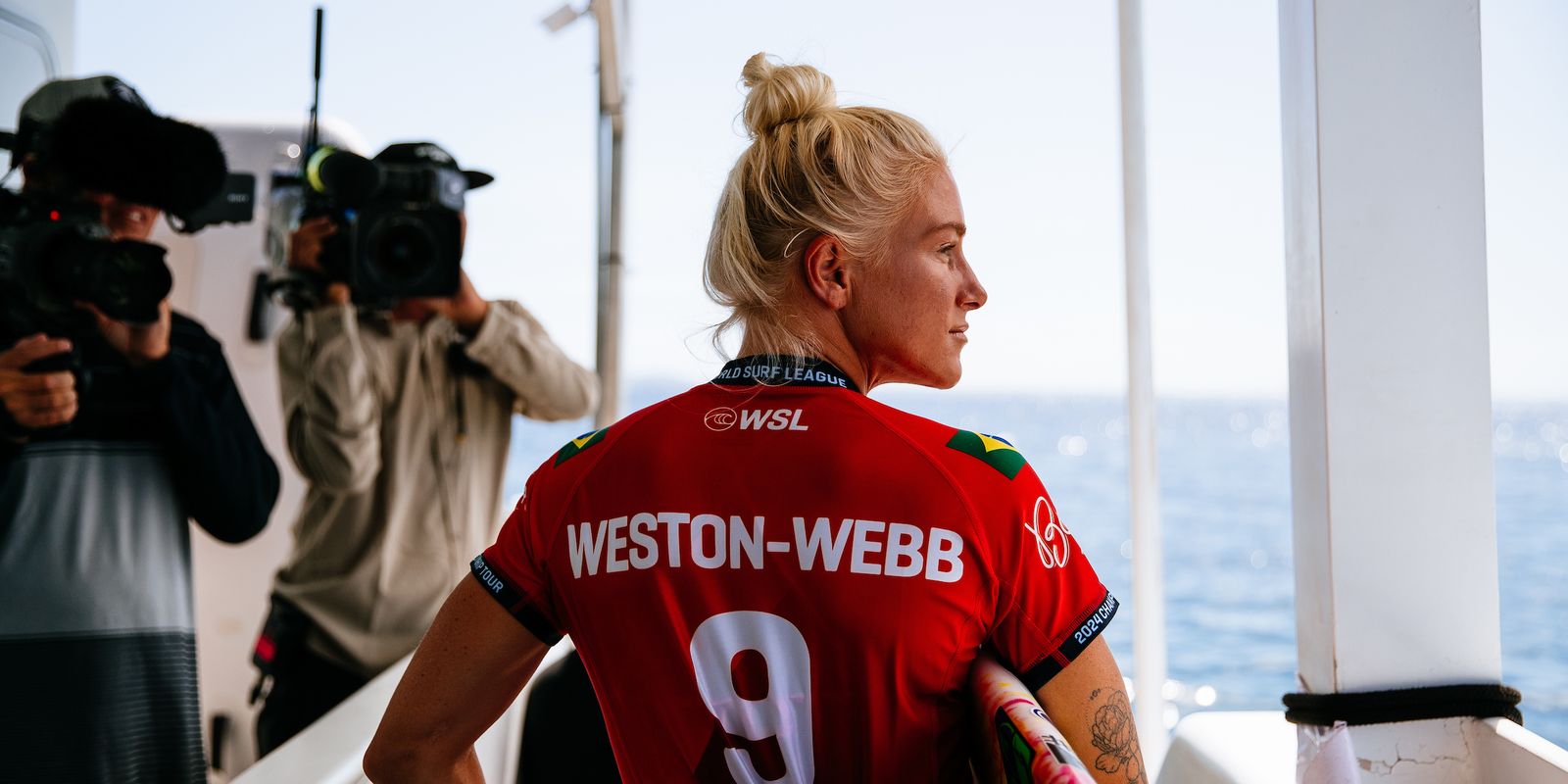 Tati Weston-Webb and Italo Ferreira secure their place in the WSL Finals