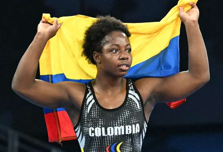 Tatiana Rentería, the surname of wrestling in Colombia, wins an Olympic bronze