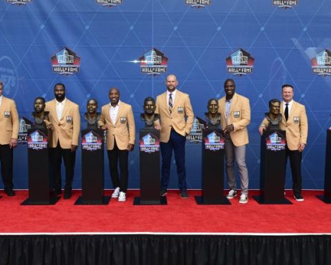 The American Football Hall of Fame welcomes its seven new members