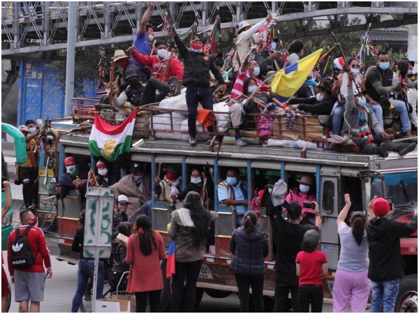 «La minga indígena llega a Bogotá»: exigen al Gobierno Nacional acciones urgentes por la seguridad en el Cauca