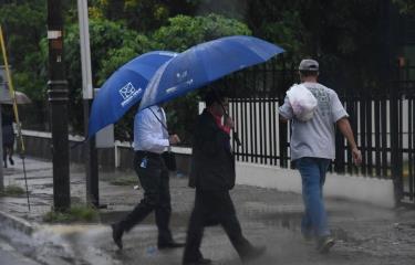 The rains will continue due to the trough in the DR