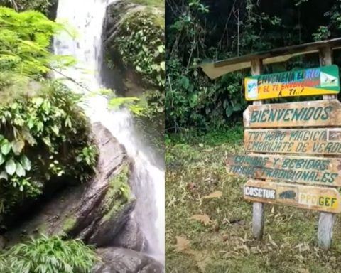 La cascada del amor en Tatabro Mágico, Buenaventura