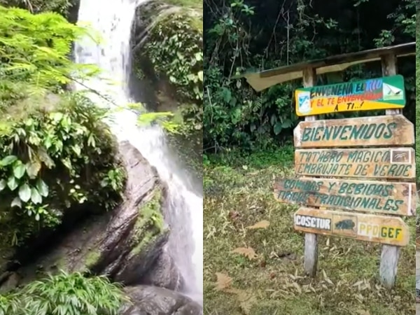 La cascada del amor en Tatabro Mágico, Buenaventura