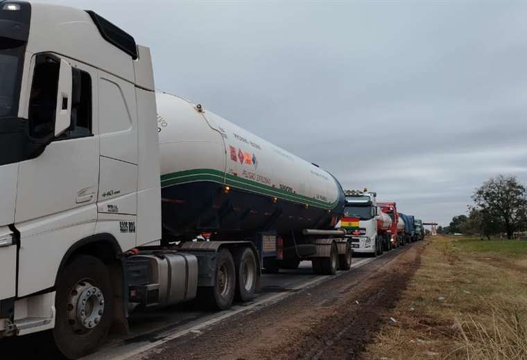 They intervene in the blockade installed on the route to Cochabamba, the section is enabled