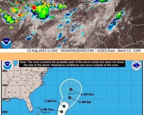 Tropical Storm Ernesto could become a hurricane on Wednesday