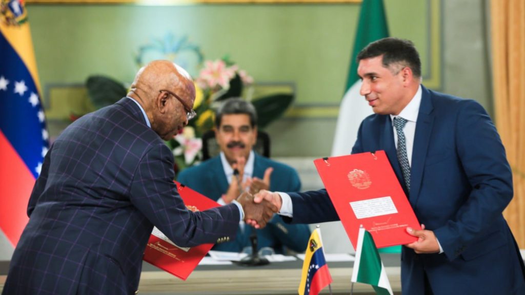 Venezuela and Nigeria signed agreements for gas exploration