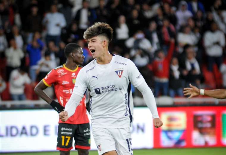 Villamil scores his first goal with Liga de Quito and hopes for a place in the Bolivian national team