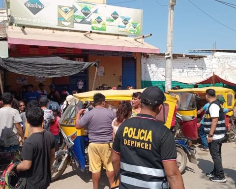 Violent robbery in a commercial store leaves three injured in Piura