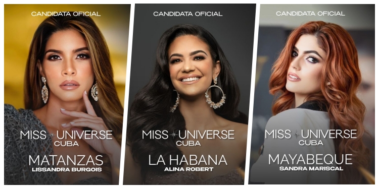 Candidatas oficiales a Miss Cuba