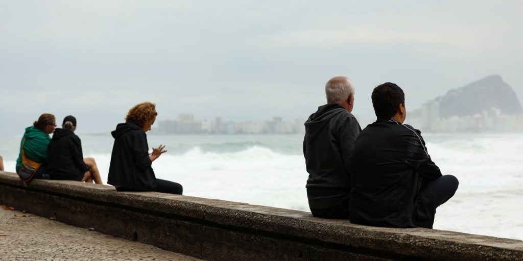 With thermometers marking 10.3ºC, Rio has the lowest temperature of the year