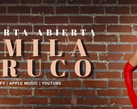 "The open door"the new musical theme released by Camila Soruco