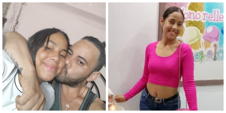 Noemí Victoria Blanco y su padre