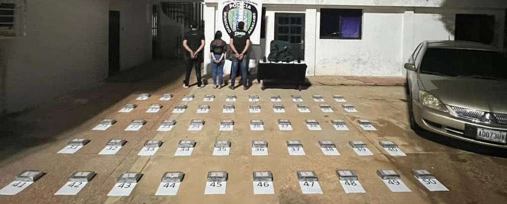 99 panels of cocaine seized