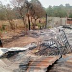 A house burned in Ascensión de Guarayos, 4 students and their mother are left alone with the body