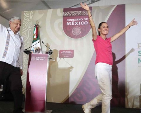 AMLO: “I have been lucky”; Sheinbaum: “I'm ready for the second floor”