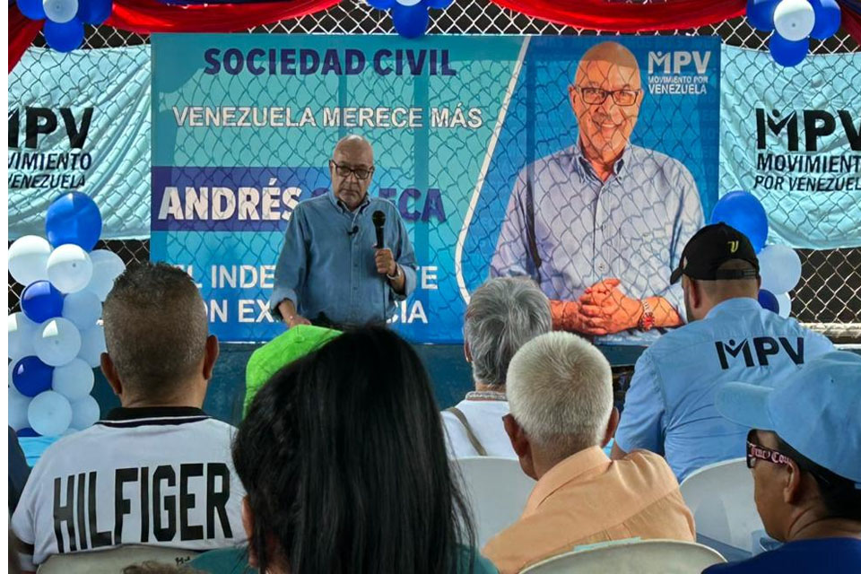 Andrés Caleca joins the Movement for Venezuela, according to Simon Calzadilla