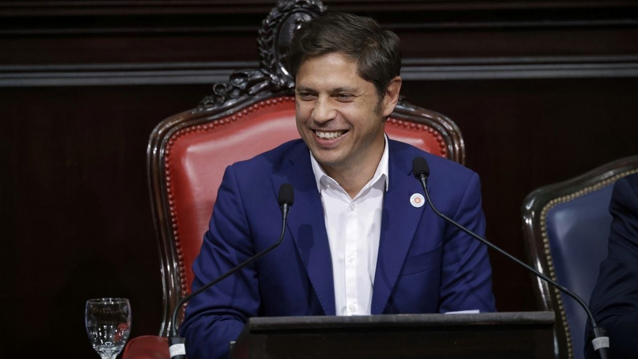 Axel Kicillof announced an investment and dedicated it to Javier Milei