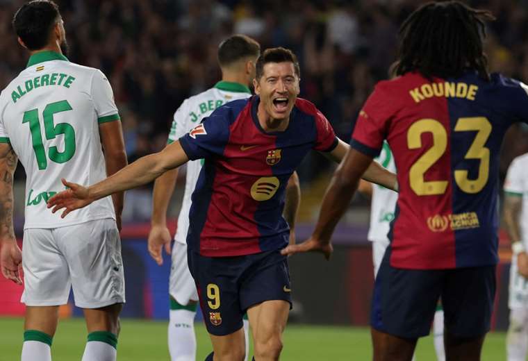 Barcelona extend their winning streak in the Spanish League against Getafe