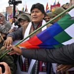 Evo Morales marcha Bolivia