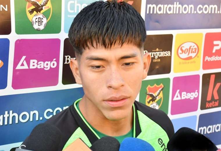 Bolivia held its last training session in La Paz with Ervin Vaca included