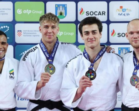 Brazilian judokas finish with five podiums at Zagreb Grand Prix