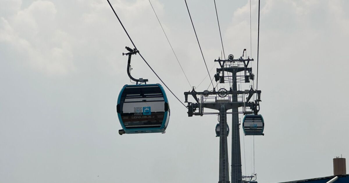 Cablebús Line 3 undergoing forced work prior to its inauguration