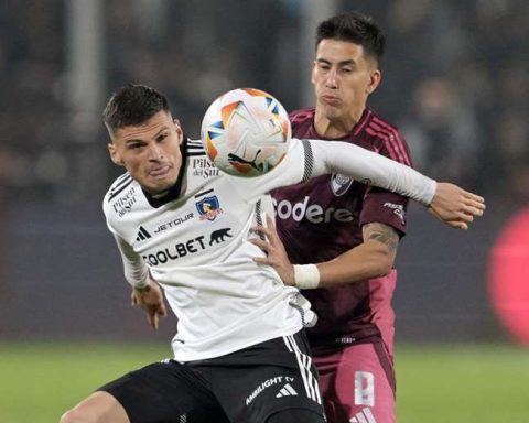 Colo Colo and River Plate tied (1-1) in the first leg of the Libertadores quarterfinals