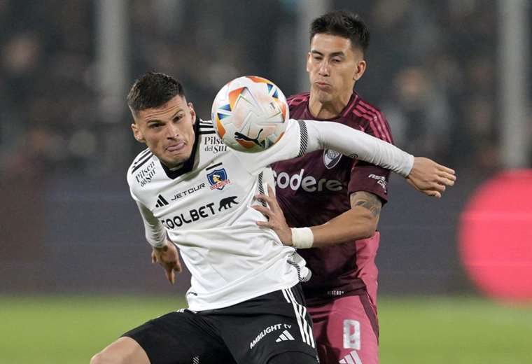 Colo Colo and River Plate tied (1-1) in the first leg of the Libertadores quarterfinals