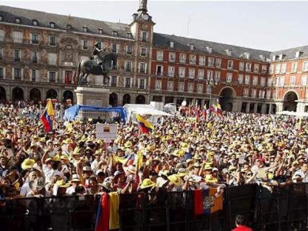 Colombia, main country of origin of foreign workers in Spain